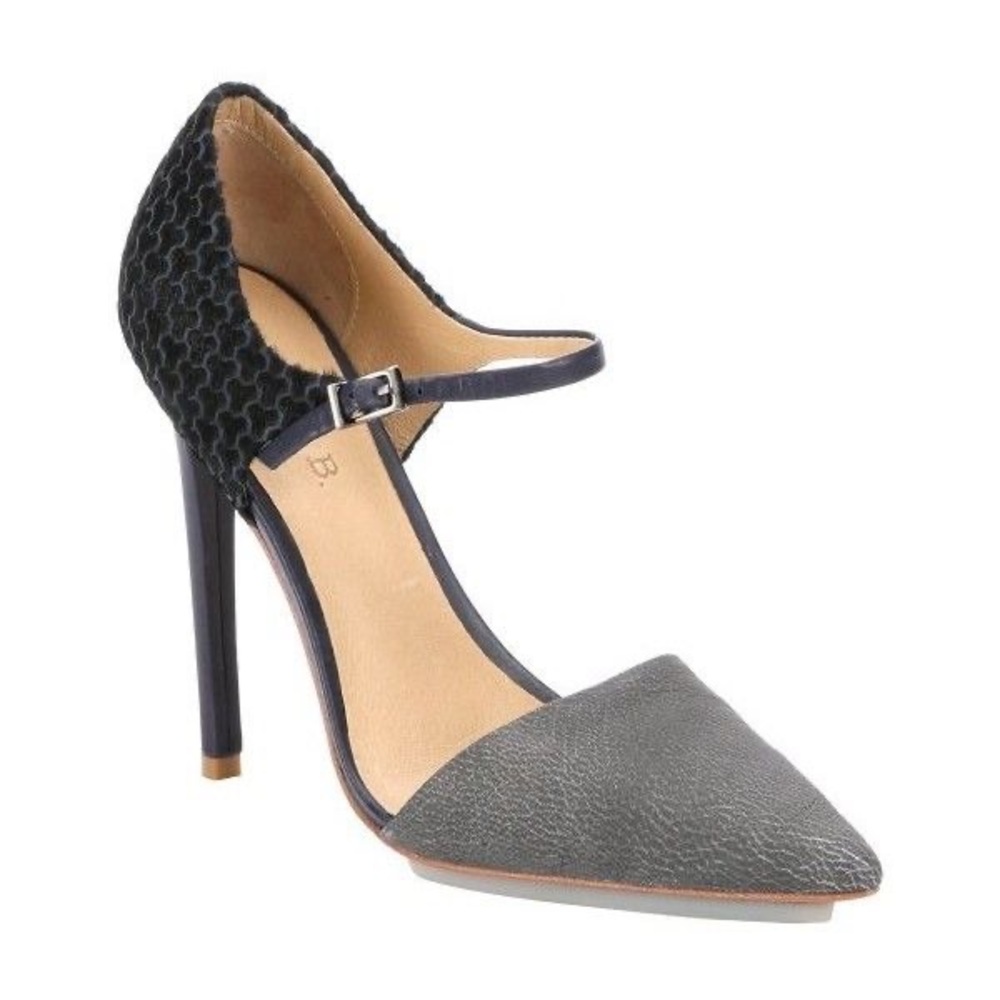 L.A.M.B. Will Leather & Calf Hair Pumps. NWOB